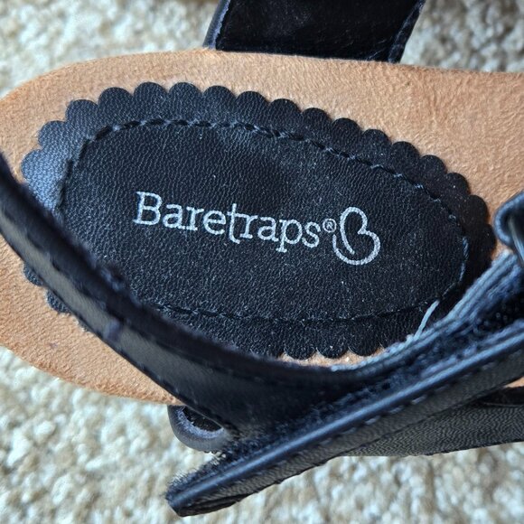 BareTraps Nichole Sandals size 7.5 black - Picture 5 of 8